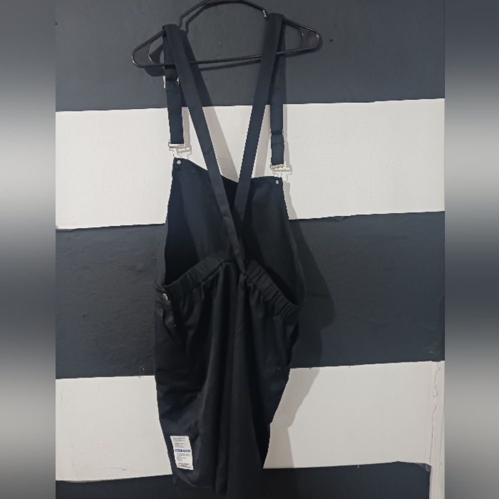 NEW Manfinity Men Black Short Overall - Picture 9 of 11